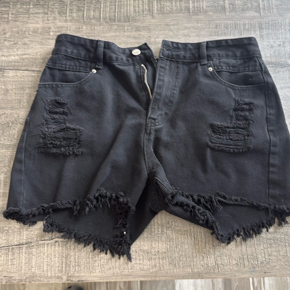 High waisted shorts